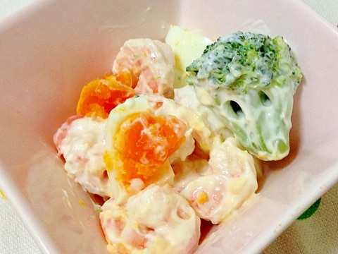 デパ地下風 小エビとブロッコリーのサラダ レシピ 作り方 By ゆず茶55 楽天レシピ